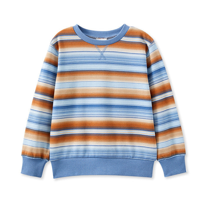 Ombre Stripe Fleece Sweat