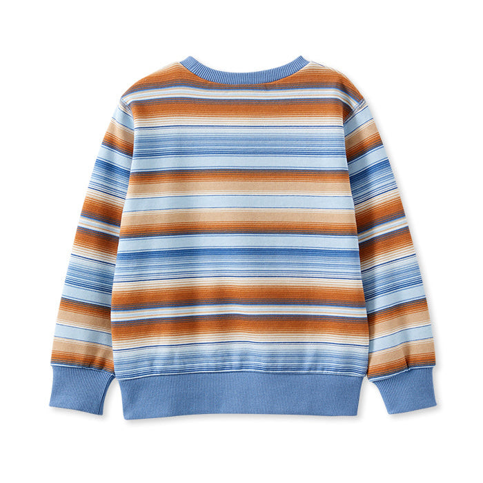 Ombre Stripe Fleece Sweat