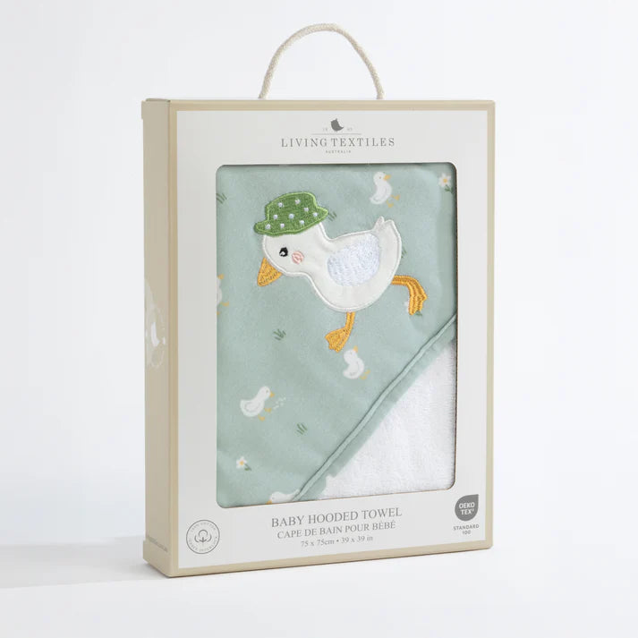 Organic Hooded Towel- Goosey Goosey