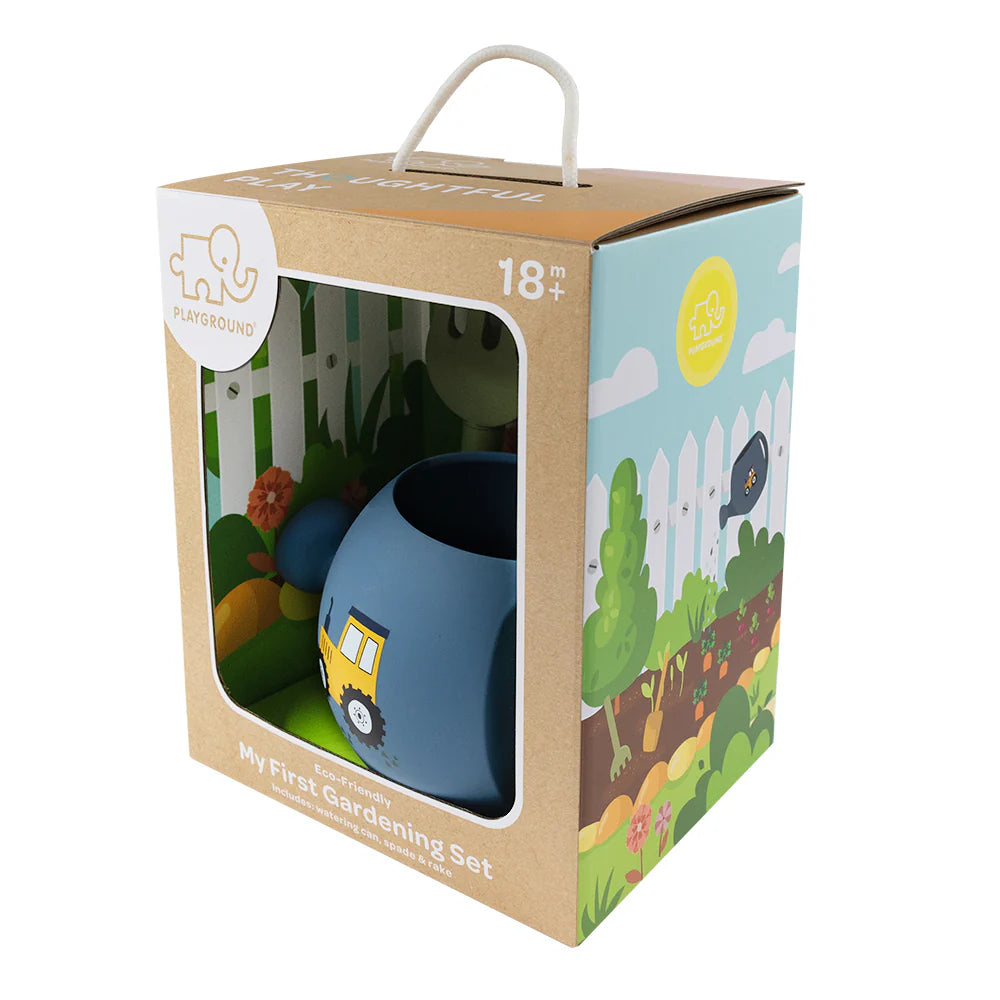 Silicone My First Garden Set- Tractor