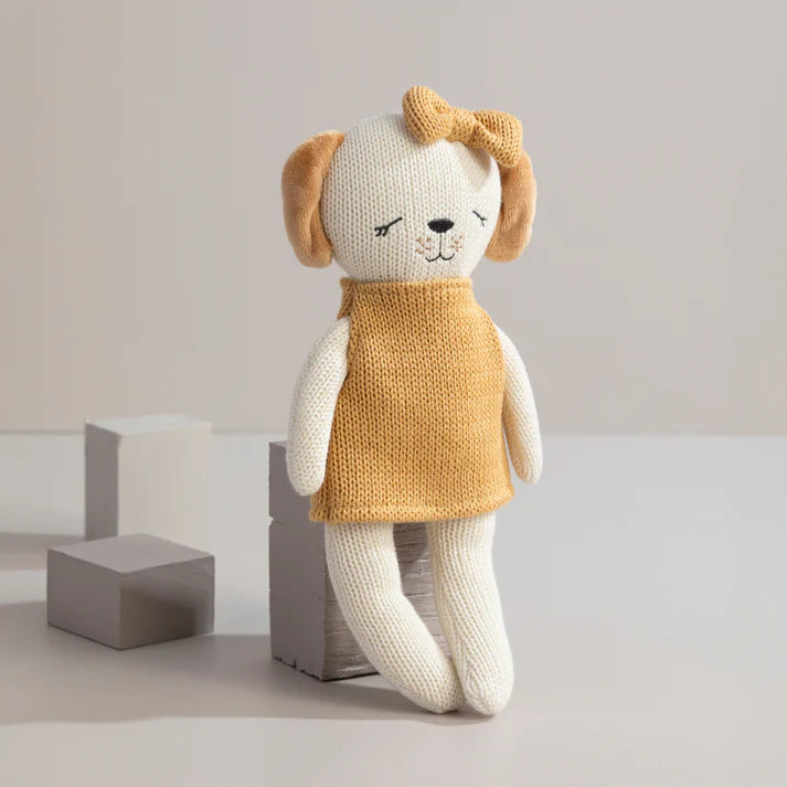 Knitted Animal Toy- Paula The Puppy