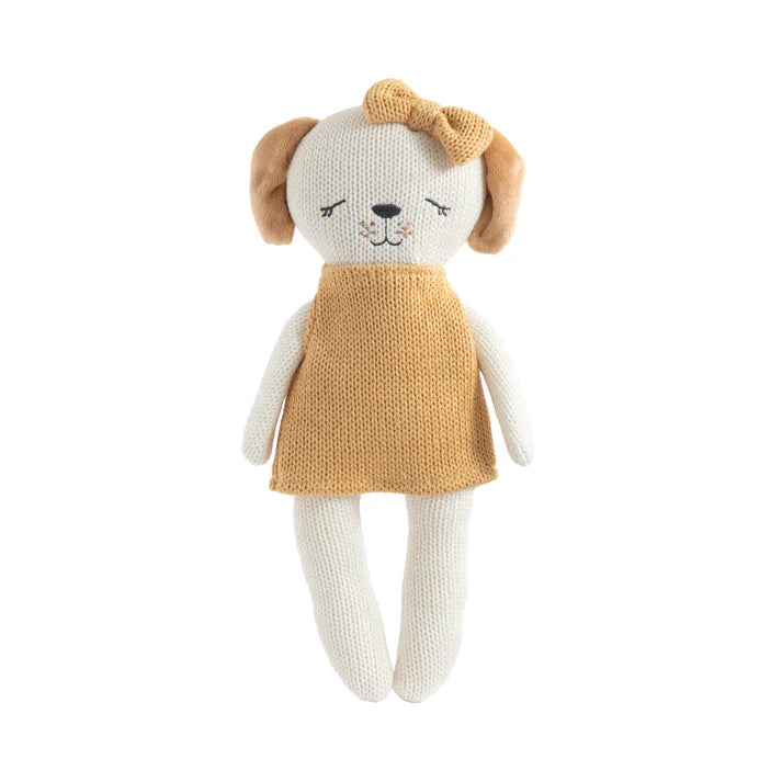 Knitted Animal Toy- Paula The Puppy