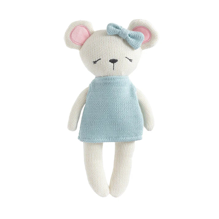 Knitted Animal Toy- Molly The Mouse