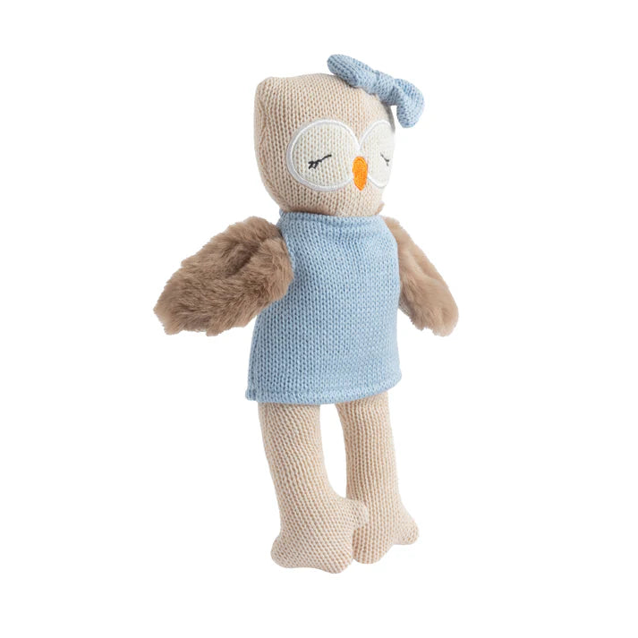 Knitted Animal Toy- Ollie The Owl