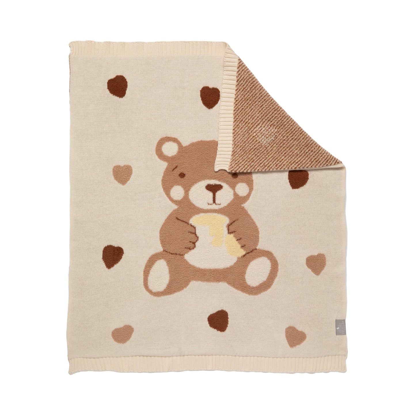 Jacquared Blanket- Cuddly Bear