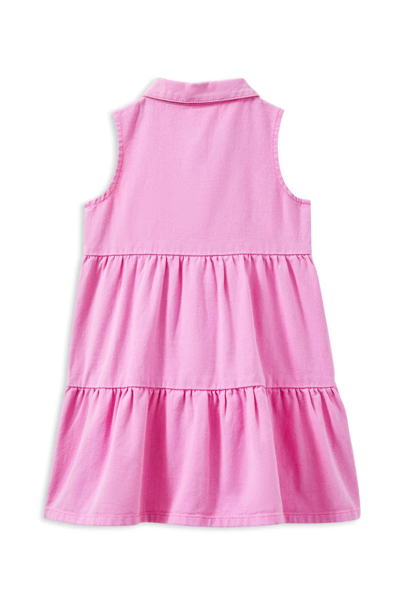 Pink Twill Dress