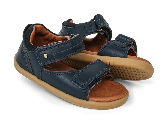 IW Driftwood Leather Sandals- Navy