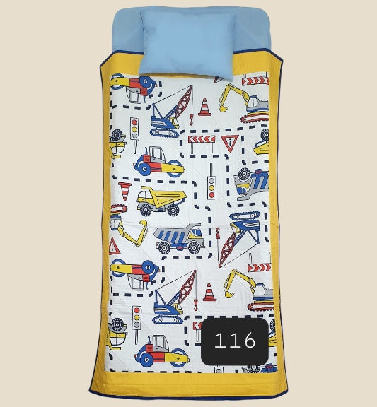 Kindy Sheet Set- Construction Large Print