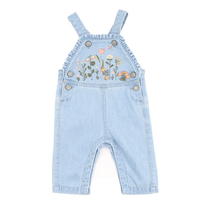 Botainica Embroidered Overalls