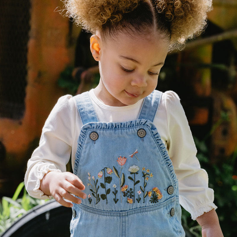 Botainica Embroidered Overalls
