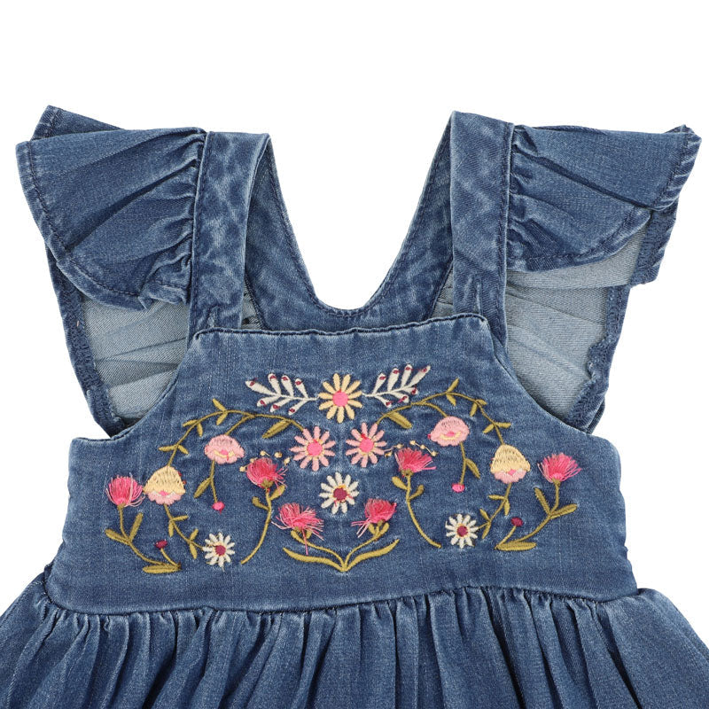 Wild Horses Denim Dress