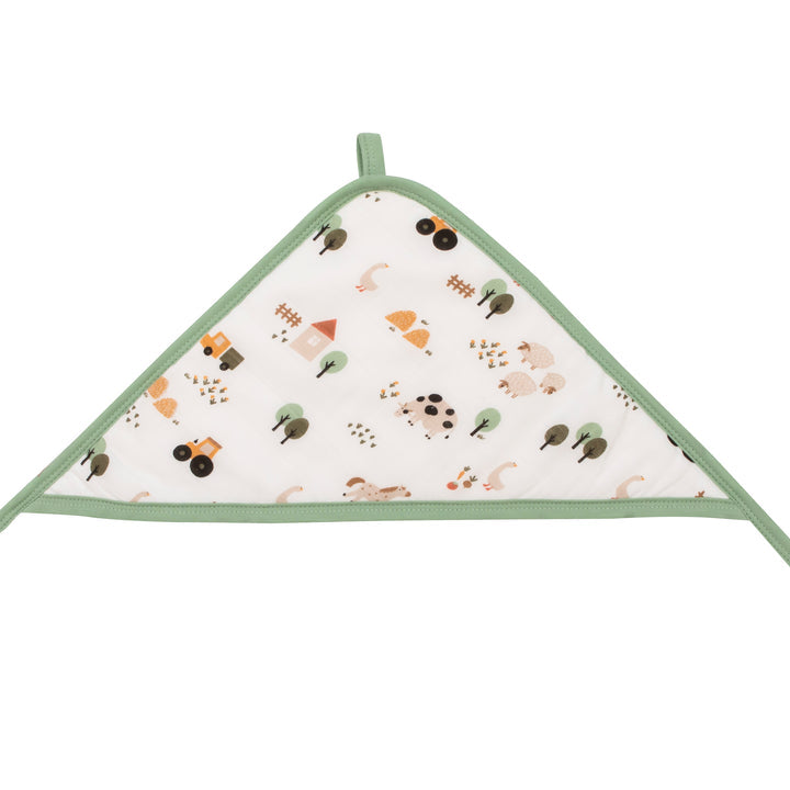 Organic Hooded Towel- Country Farm