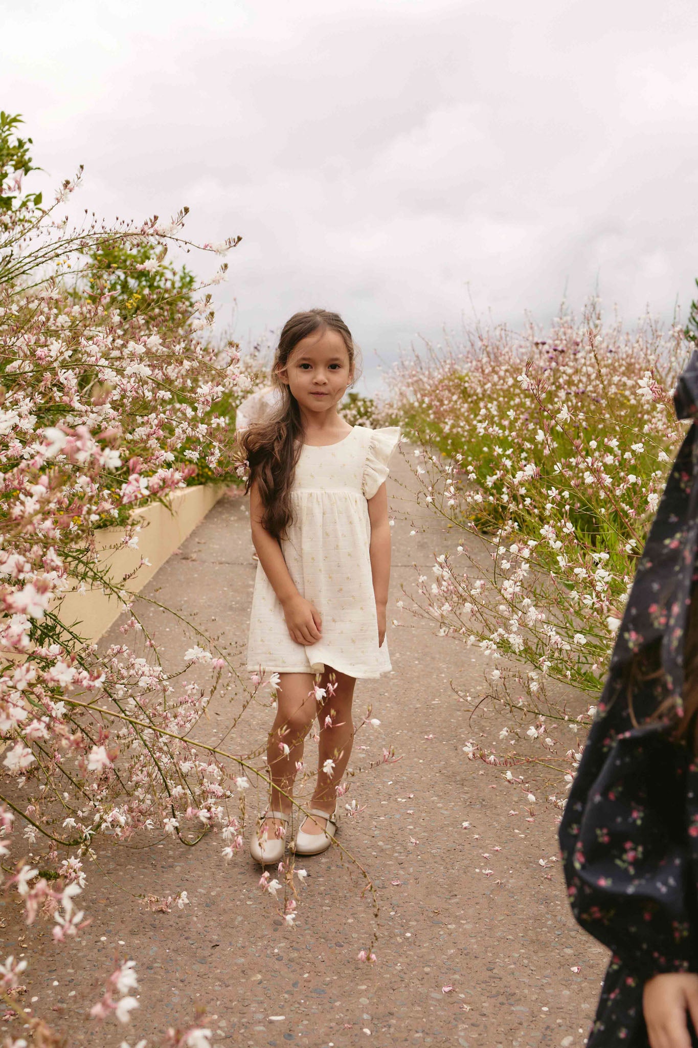 Organic Cotton Muslin Brielle Dress - Vintage Ditsy