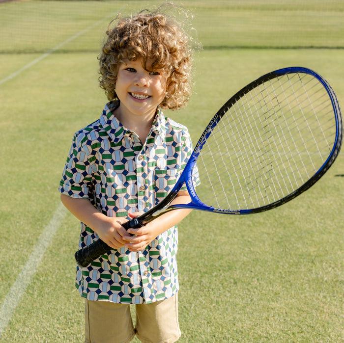 Poolside Cotton Polo Shirt