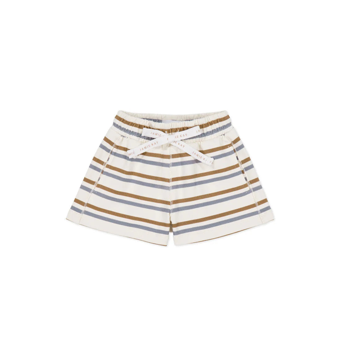 Organic Cotton Jalen Short - Hudson Stripe Tiger