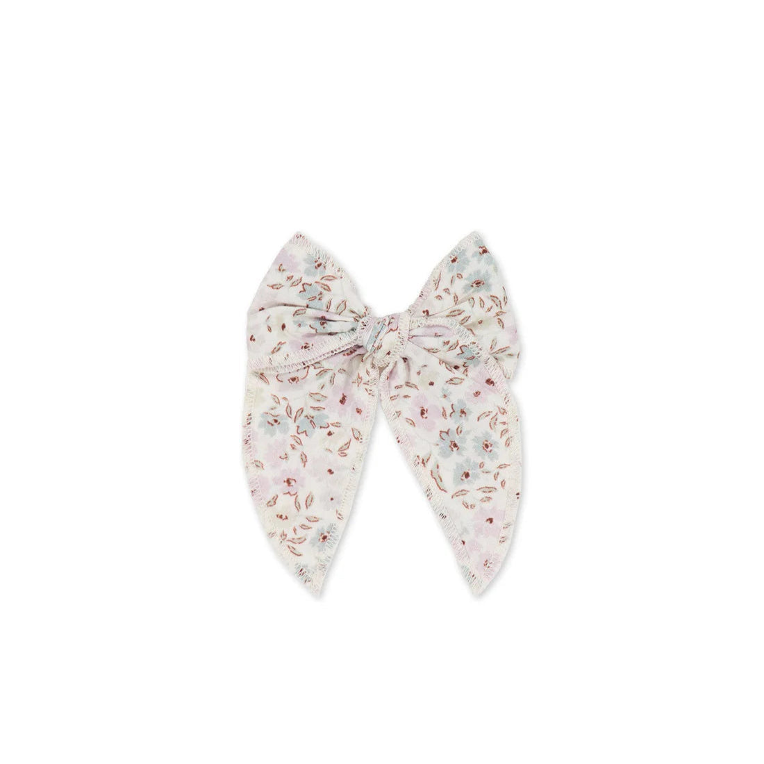 Organic Cotton Voile Bow - Fifi Violet