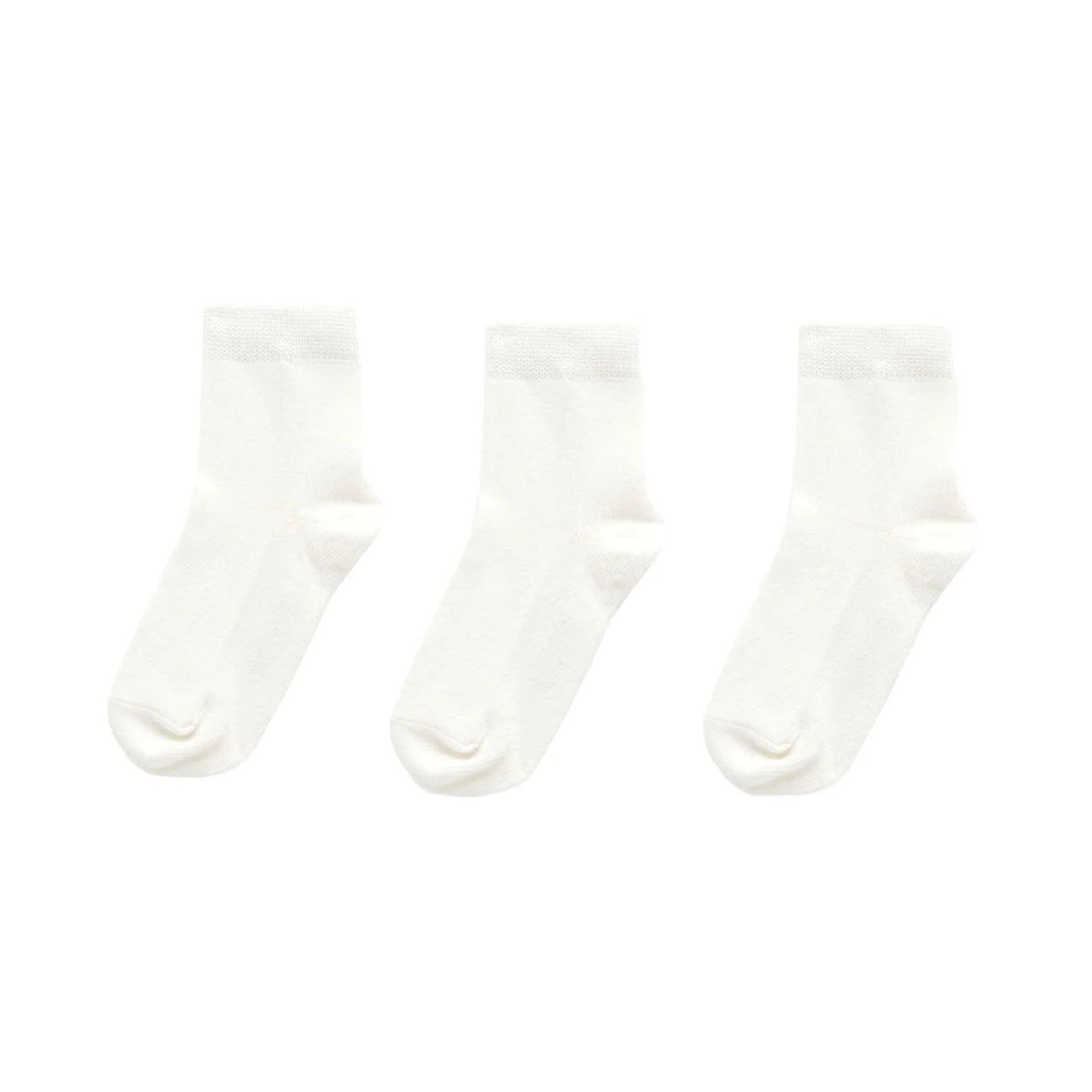 Socks 3 Pack- White