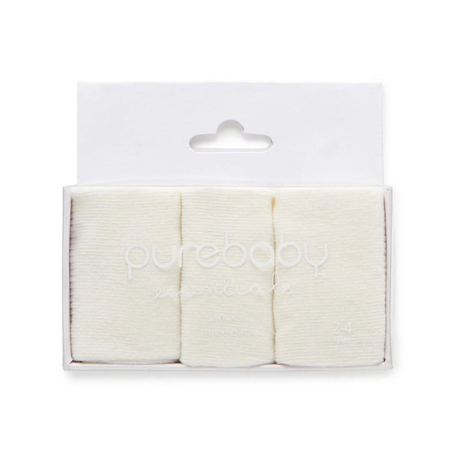 Socks 3 Pack- White