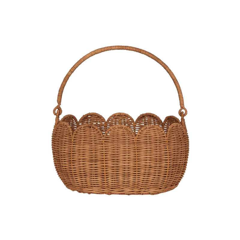 Petal Basket- Natural