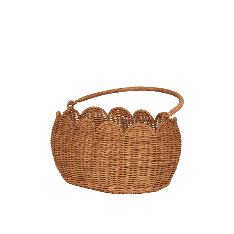 Petal Basket- Natural