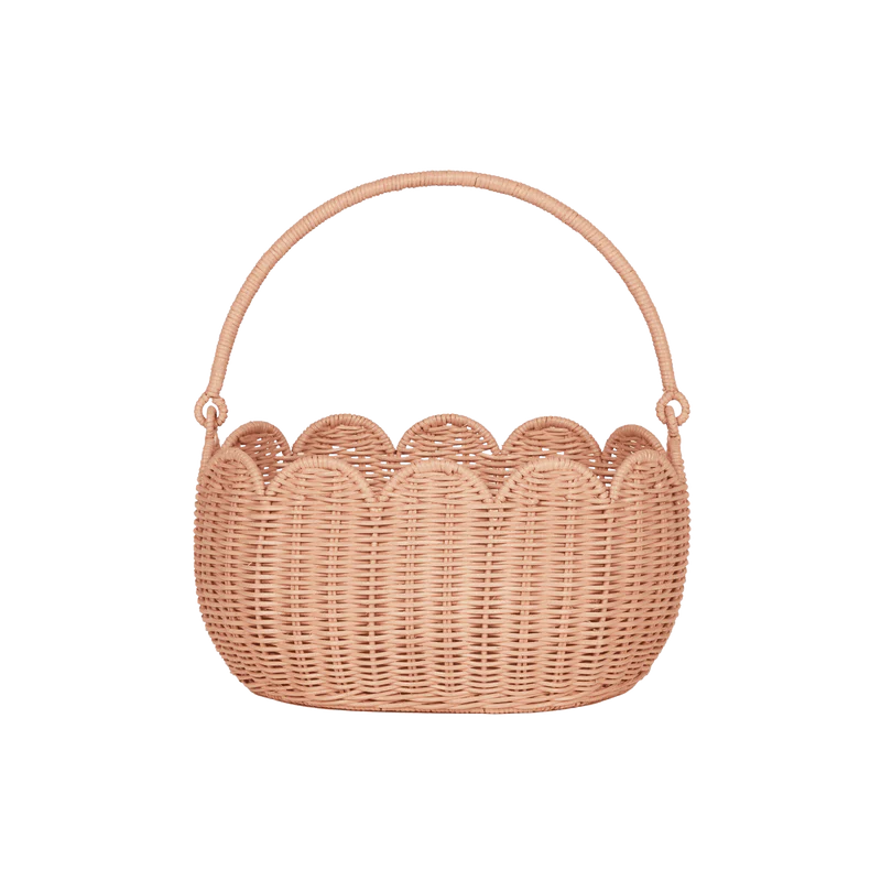 Petal Basket- Seashell Pink