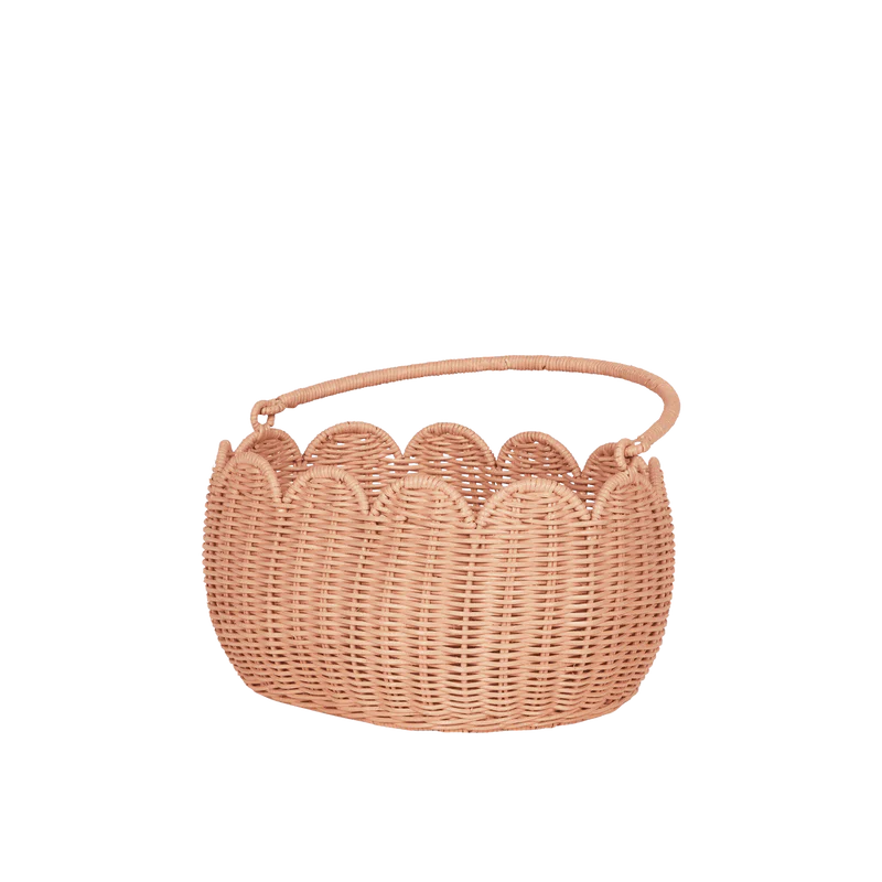 Petal Basket- Seashell Pink