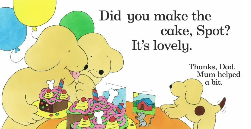 Spot Bakes A Cake