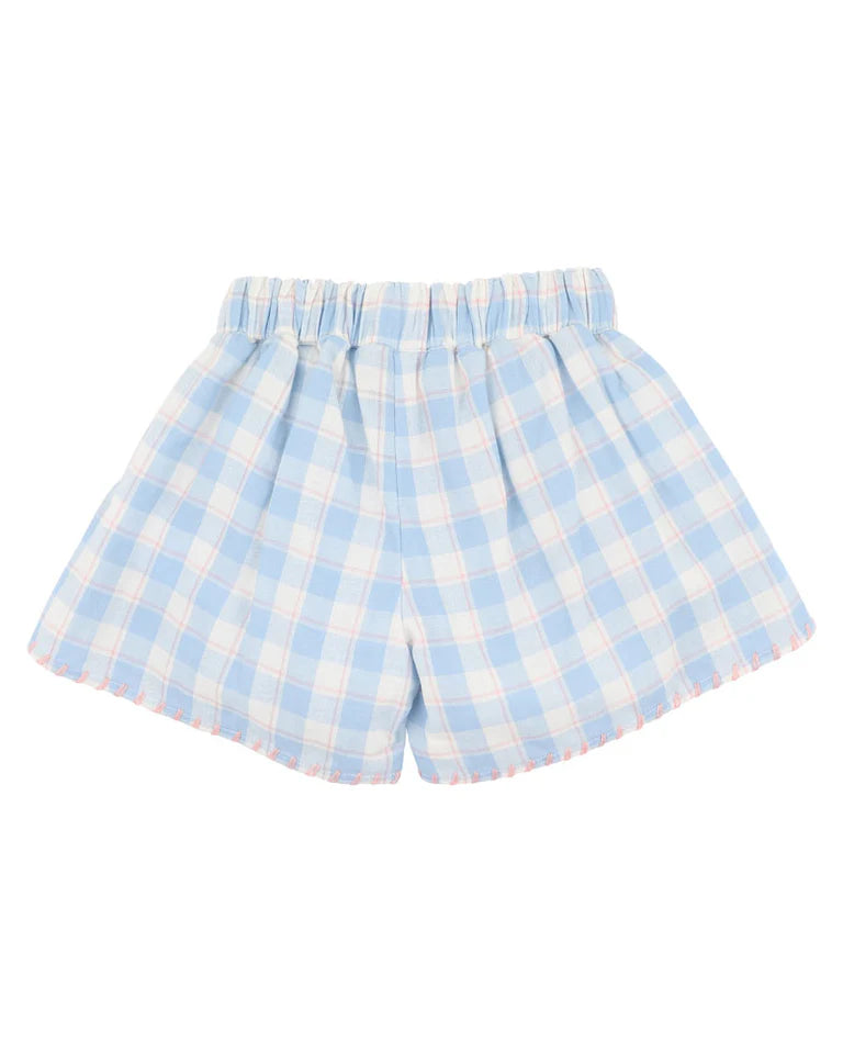 Bonnie Check Organic Shorts
