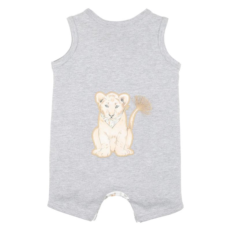 Ellis Print Lion Cub Romper
