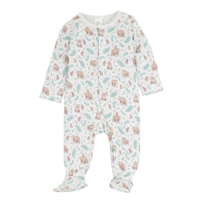 Mateo Long Sleeve Zip Onesie
