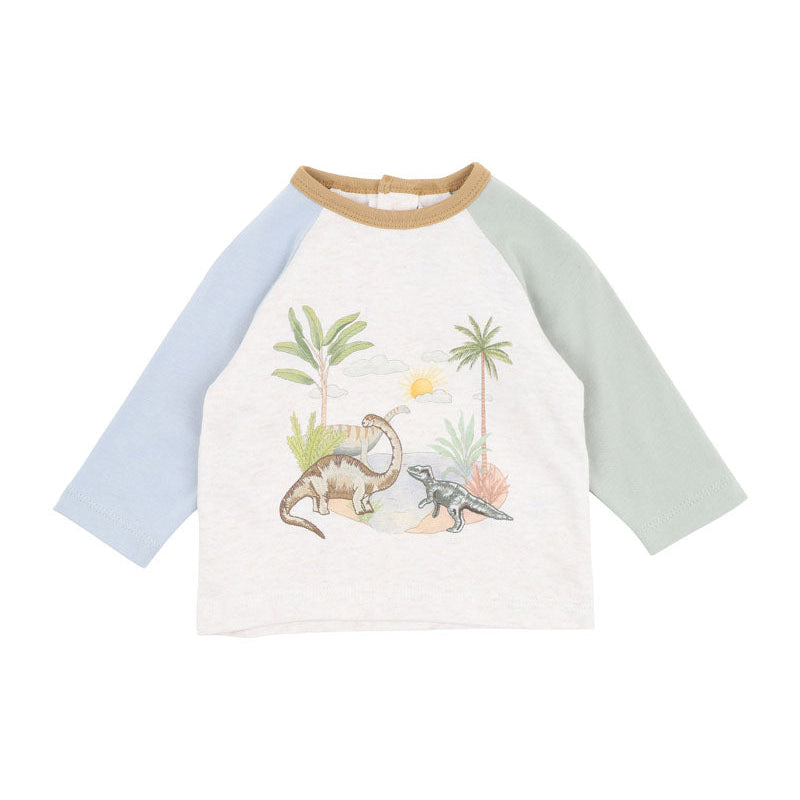 Isaac Dinosaur Long Sleeve Tee