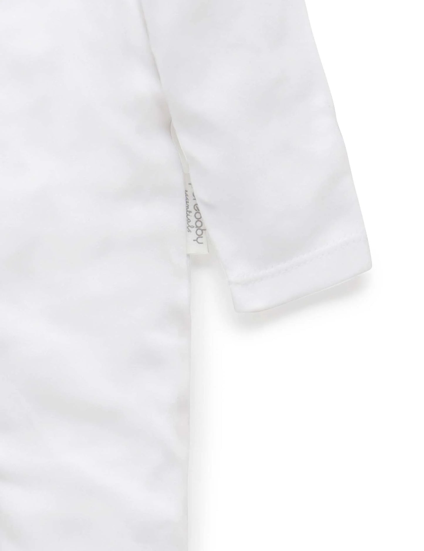 Zip Growsuit- White