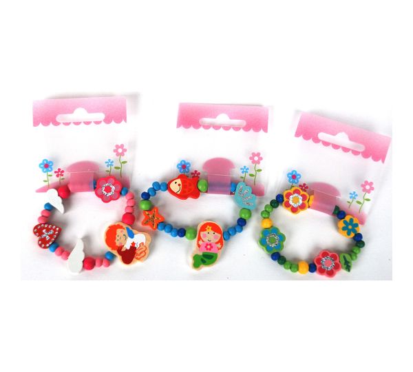 Wooden Bracelet 12Pcs/Pack