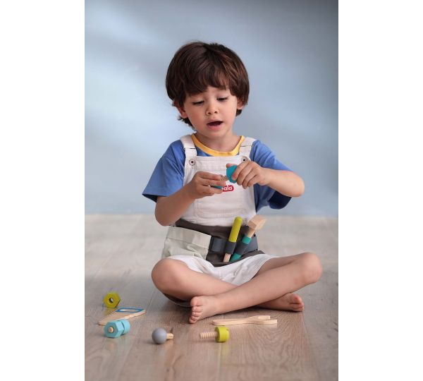 Wooden Tool Belt Playset