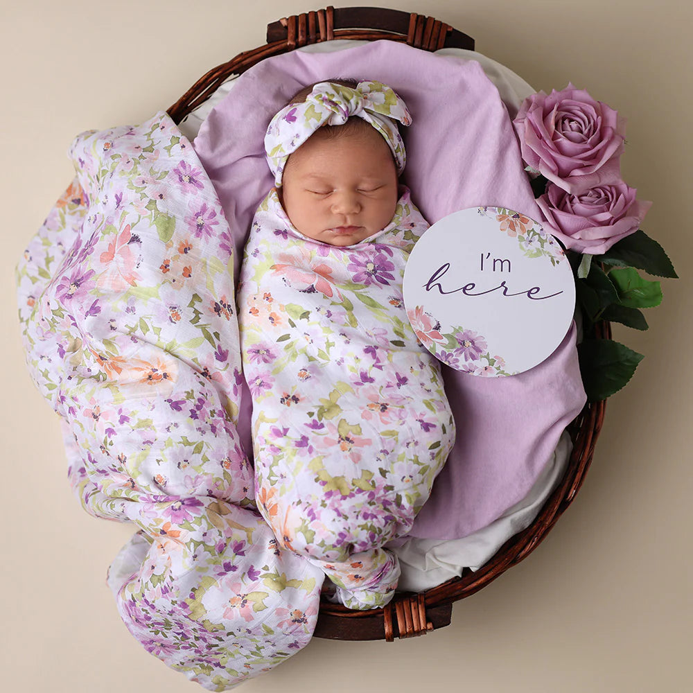 Organic Muslin Wrap- Isla
