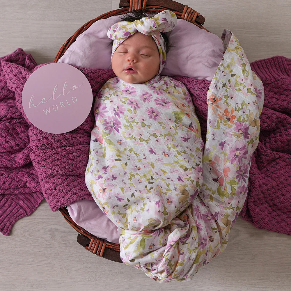 Organic Muslin Wrap- Isla