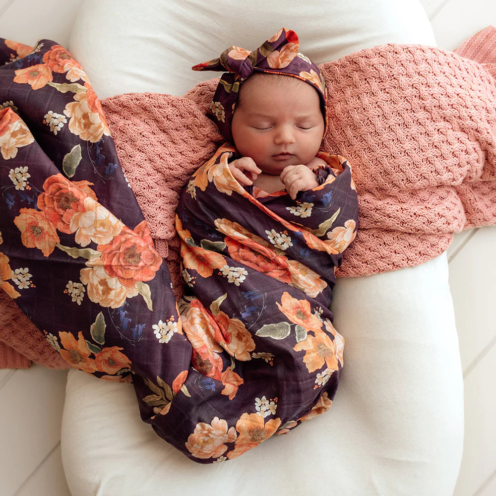Organic Muslin Wrap- Sienna