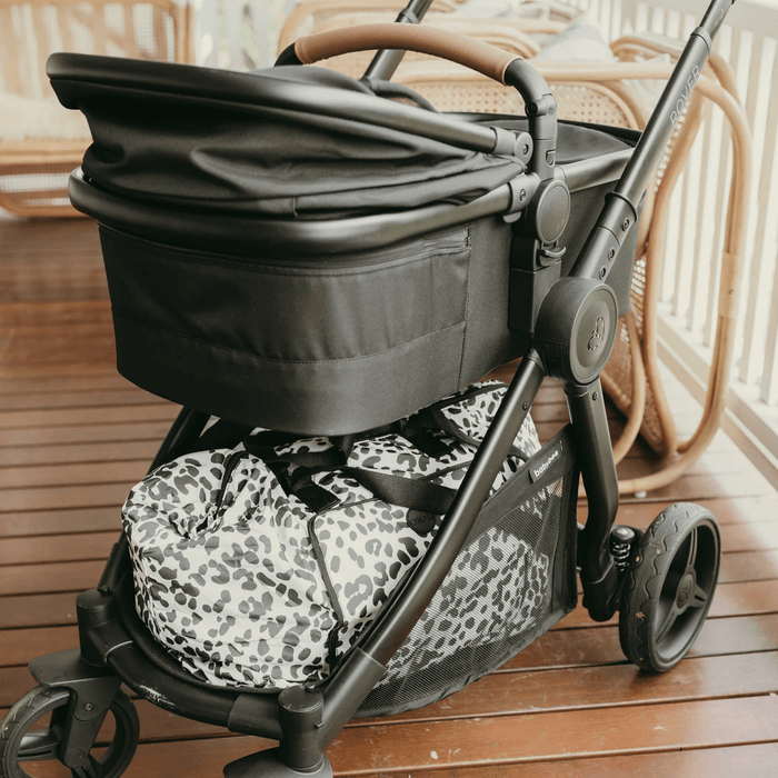 Fold-Up Tote- Leopard