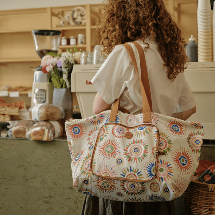 Fold-Up Tote- Sunburst