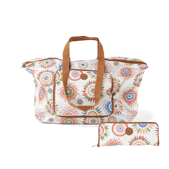Fold-Up Tote- Sunburst