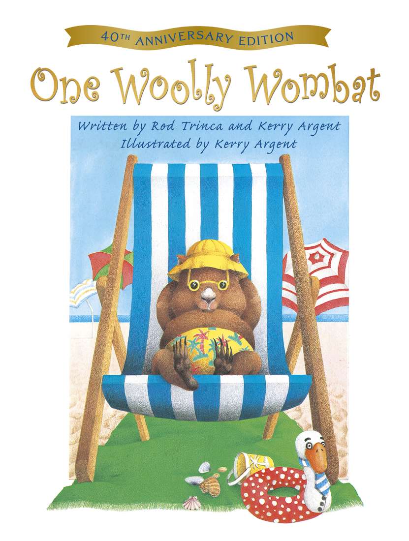 One Woolly Wombat 40th Anniversary Edition Book