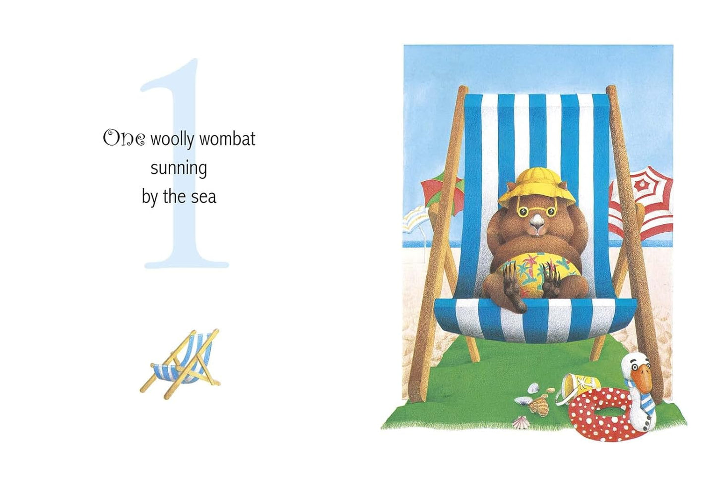 One Woolly Wombat 40th Anniversary Edition Book