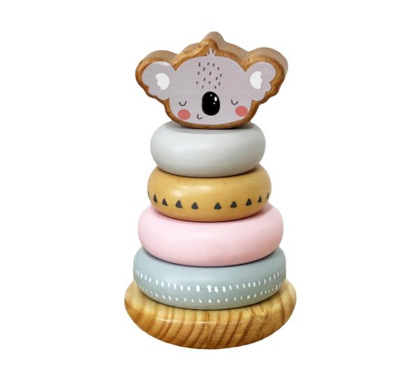 Wooden Stacking Toy- Koala