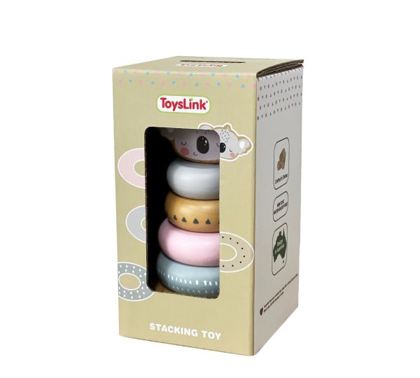 Wooden Stacking Toy- Koala