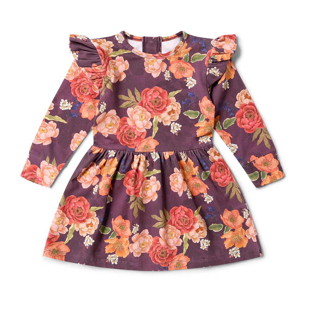 Sienna Long Sleeve Organic Dress