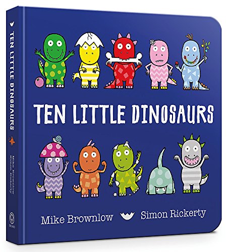 Ten Little Dinosaurs Board Books