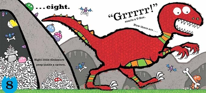 Ten Little Dinosaurs Board Books