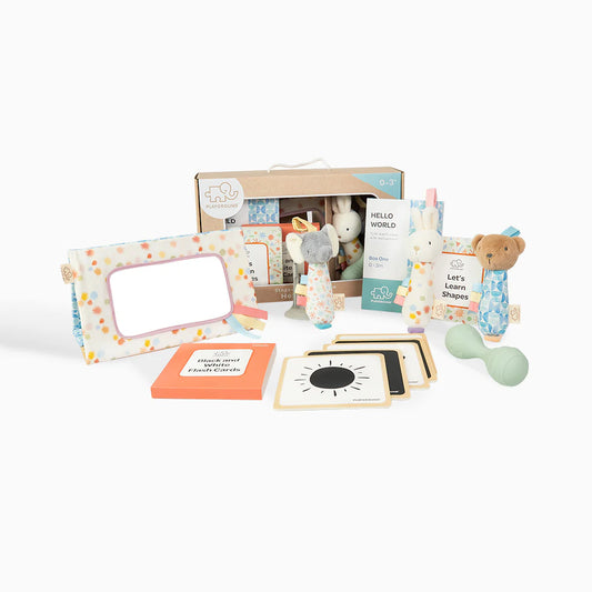 Playground Plus Gift Box- Hello World 0-3 Months