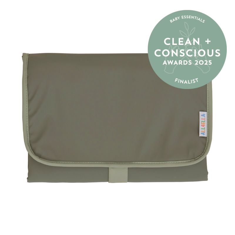 Recycled Changing Wallet- Sage