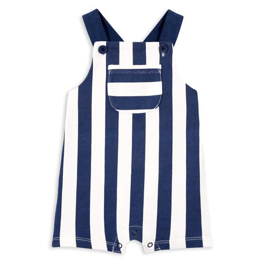 Stripe Fleece Overall